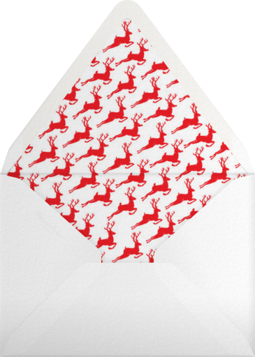 Santa's Prancers - Linda and Harriett Envelope