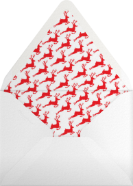 Santa's Prancers - Linda and Harriett Envelope