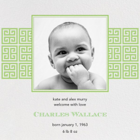 Greek Key Stripe by Jonathan Adler