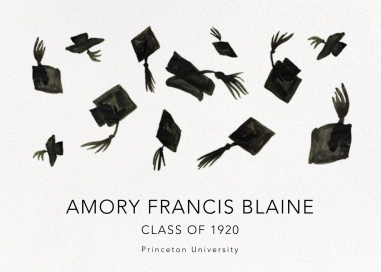 Flying Tassels - Graduation Announcement by Linda and Harriett