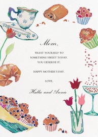 Baked Goods - Mother's Day Card by Happy Menocal