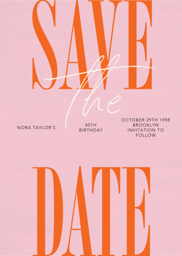 So Much Love - Save the Date by Paperless Post