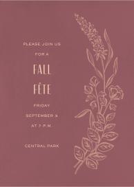 Wild Meadows - Fall Party Invitation by Paperless Post