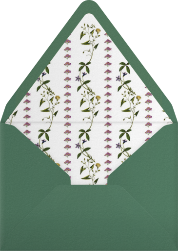 Dancing Violets - Stephanie Fishwick Envelope