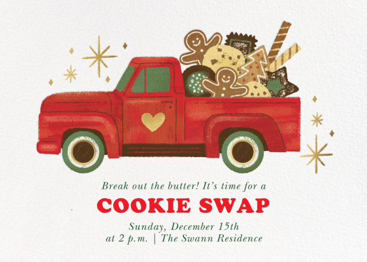Tasty Truck - Holiday Party Invitation by Paperless Post
