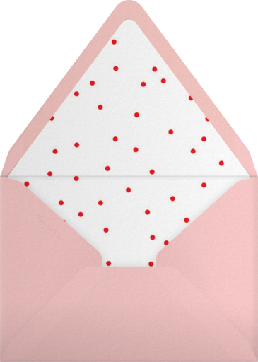Strawberry Picking Birthday Card Envelope