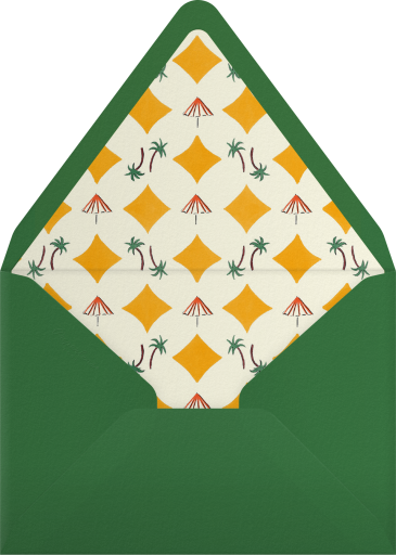 Orange Spritz - Tamborine Press Envelope