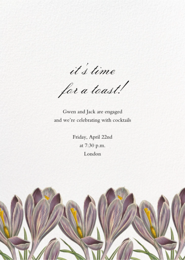 Crocus Vernus by John Derian