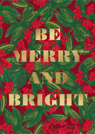 Merry Berry - Christmas Card by Rifle Paper Co.
