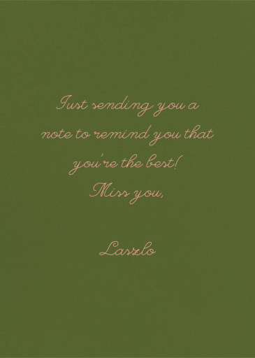 Baby Chick (Becca Stadtlander) by Red Cap Cards - Back