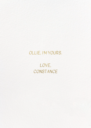 Fluttering Wings - Greeting Card by Hartland Cards - Back