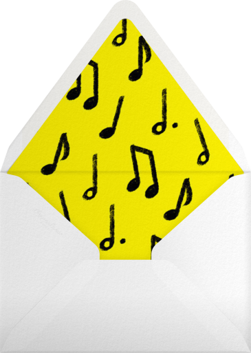 Set List - Paperless Post Envelope
