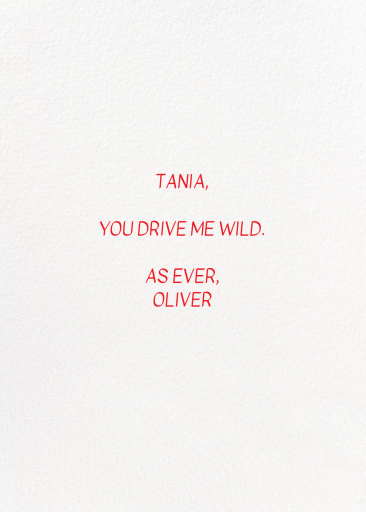 Pepper Party - Greeting Card by Hartland Cards - Back