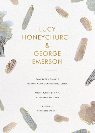 Amathole - Engagement Party Invitation by Paperless Post