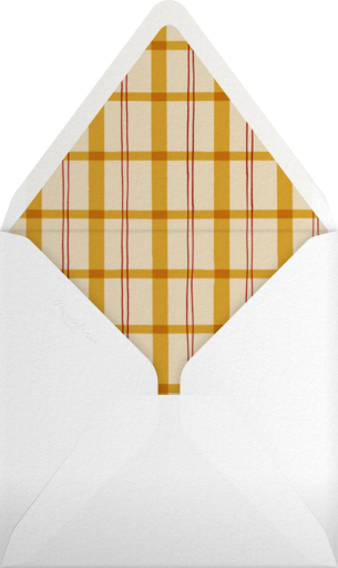 The Table is Set - Paperless Post Envelope