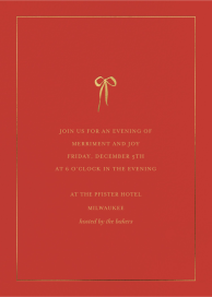 Golden Bow by Sugar Paper