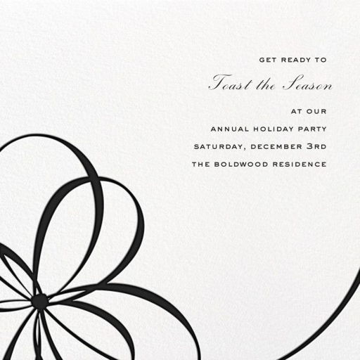 Belle Boulevard (Save the Date) - Holiday Save the Date by kate spade new york