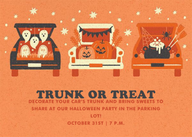 Trunk or Treat by Paperless Post