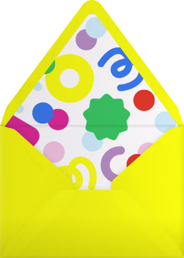Pool Fun - Paperless Post Envelope