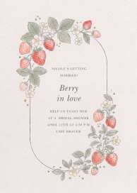 Antique Flowers and Fruit - Bridal Shower Invitation by Paperless Post