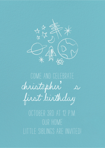 Space Bunch by Paperless Post