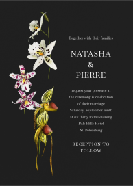 Floating Orchids by Oscar de la Renta