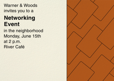 Imbricate - Business Event Invitation by Paperless Post