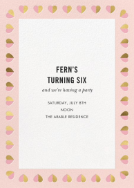 Better Halves Border - Birthday Invitation by kate spade new york