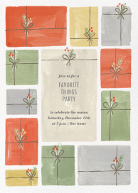 Tidy Tidings - Holiday Party Invitation by Paperless Post