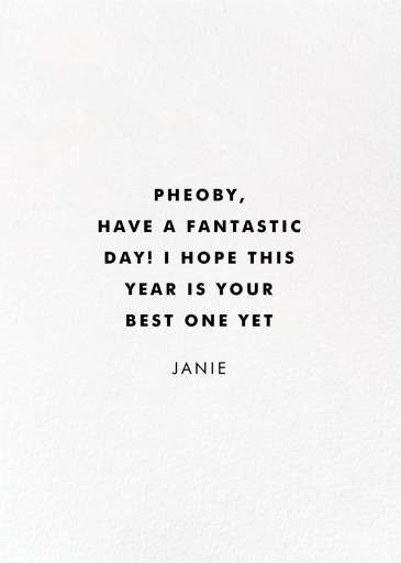 Birthday Bark (Cari Vander Yacht) - Birthday Card by Wrap - Back