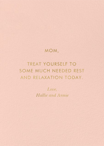 Floral Border Mother's Day by Rifle Paper Co. - Back