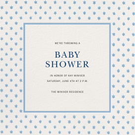 Berakhot - Baby Shower Invitation by Schumacher