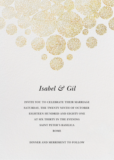 Radiant Swirls (Tall) by Oscar de la Renta