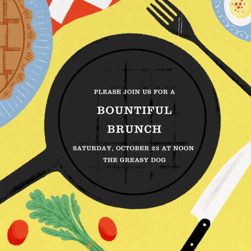 Movable Feast - Invitation by Paperless Post