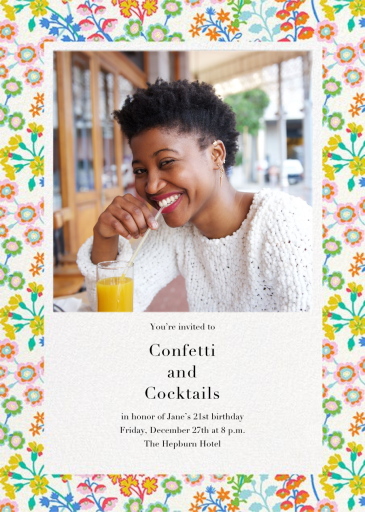 Georgiana - Birthday Invitation by Liberty