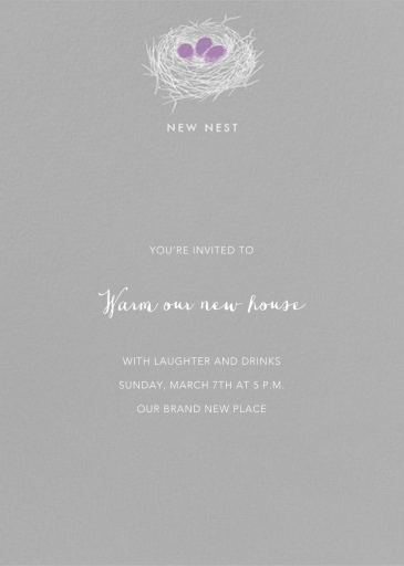 New Nest - Moving Announcement by Paperless Post