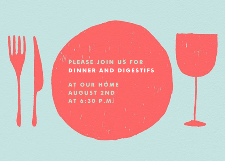 Place Setting by Paperless Post