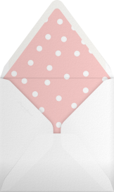 Pink Dots - Linda and Harriett Envelope