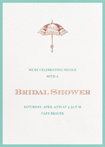 Contorno - Bridal Shower Invitation by Paperless Post