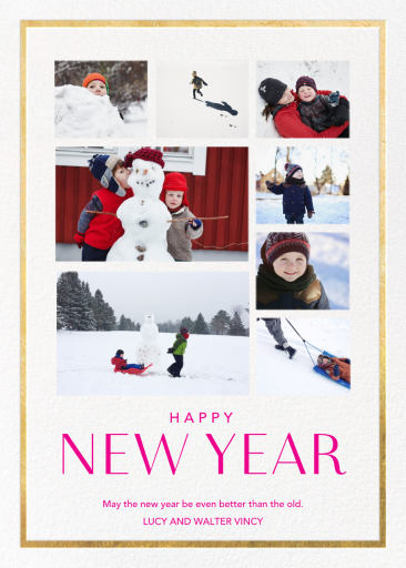 Let it Snow (Photo) - New Year's Card by Paperless Post