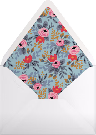 Year in Bloom (Photo) - Rifle Paper Co. Envelope