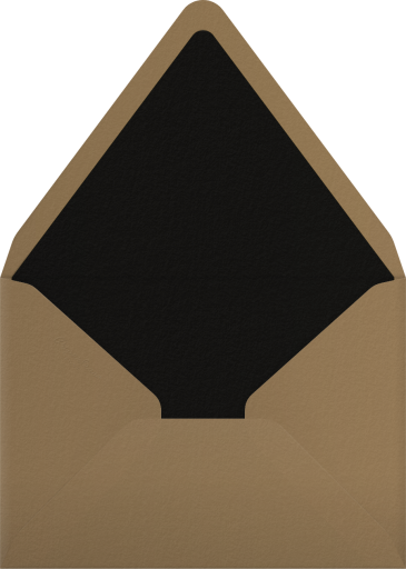 Minimal Foil Border - Paperless Post Envelope