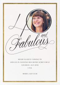 Curls Ahead - 40th Birthday Invitation by Paperless Post