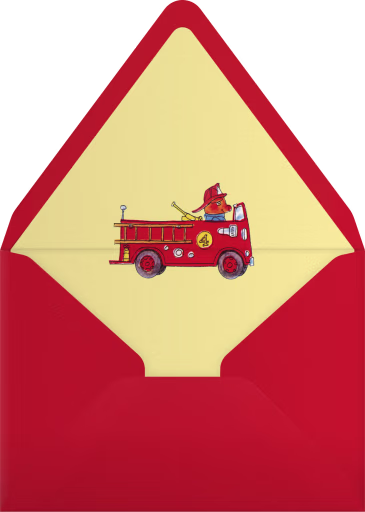 Emergency - Richard Scarry Envelope