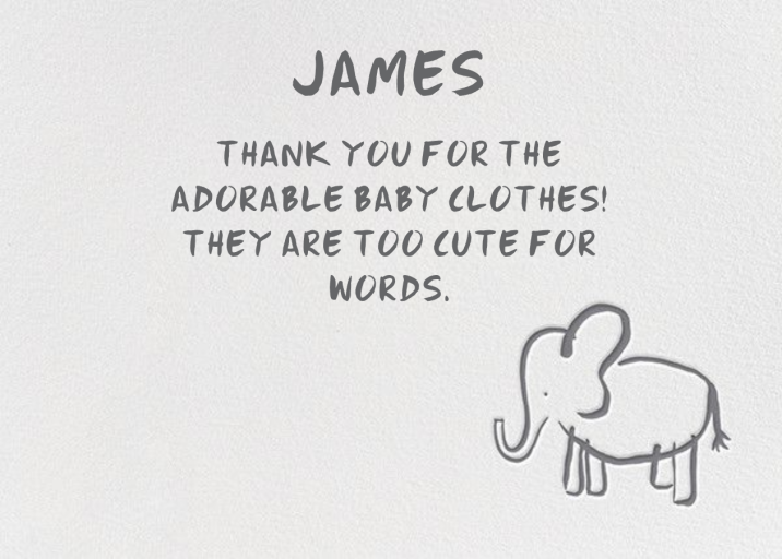 Little Big Ears - Stationery by Linda and Harriett