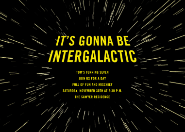 Space Race by Paperless Post