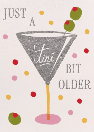 Tini Bit Older - Birthday Card by Rifle Paper Co.