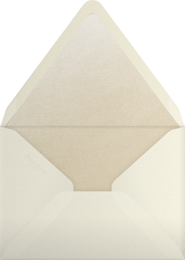 Embossed Scallop - Paperless Post Envelope