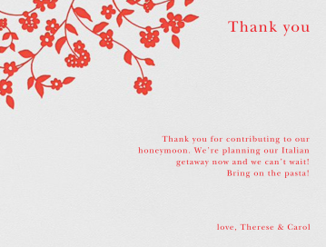 Floral Trellis I (Stationery) by Oscar de la Renta