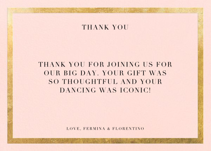 Editorial II (Stationery) - Thank You Card by Paperless Post